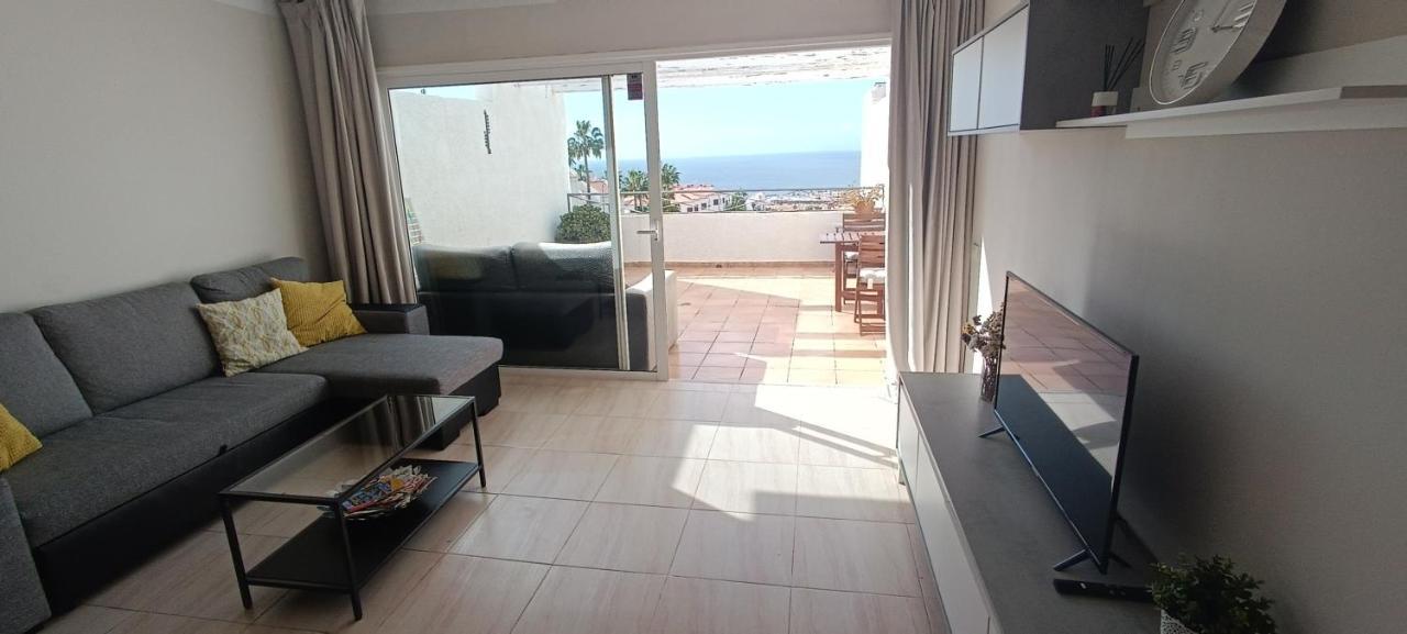 Villas canarias con vista al mar Costa Adeje  Exterior foto